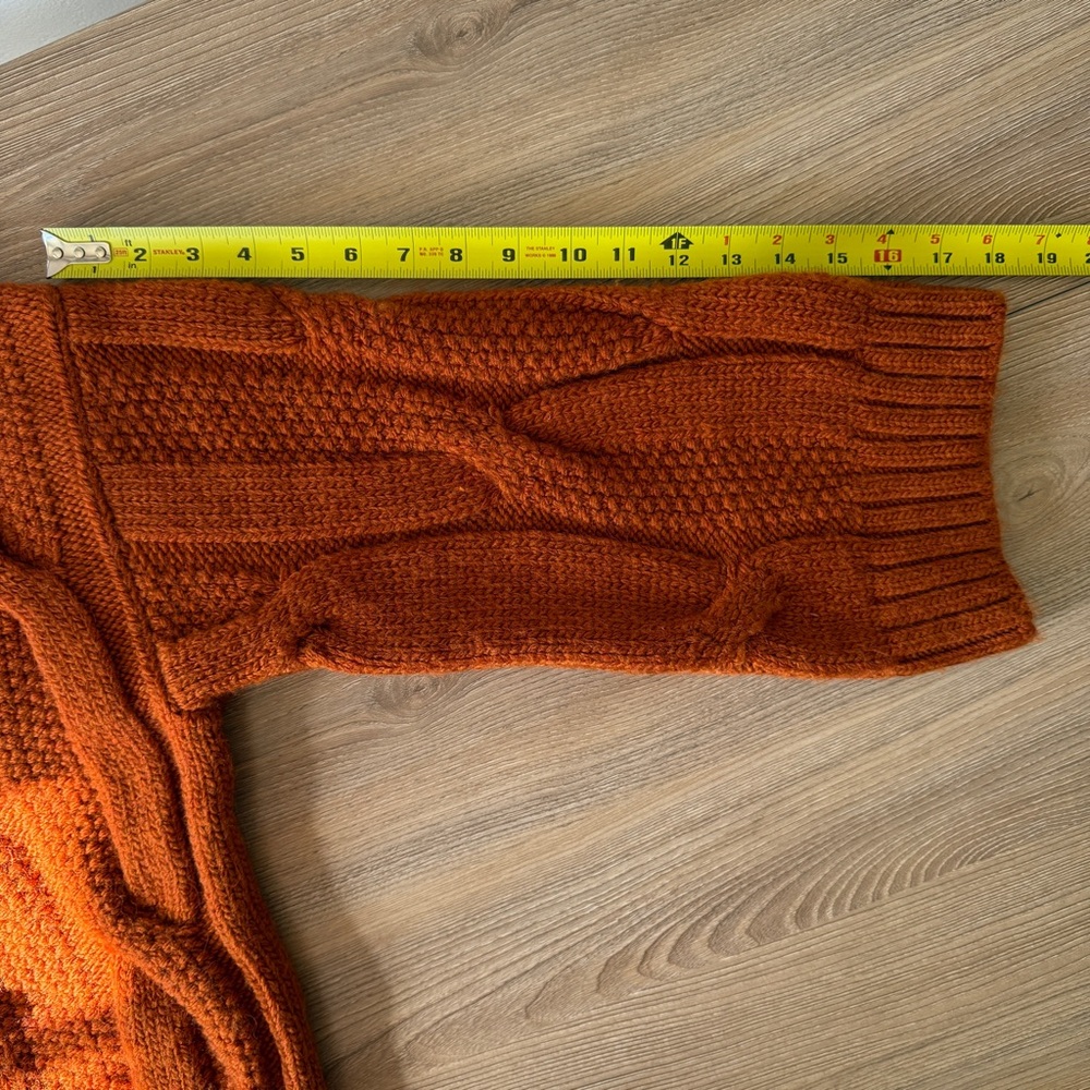 Maeve Boxy Cable Knit Sweater XS - Picture 12 of 15
